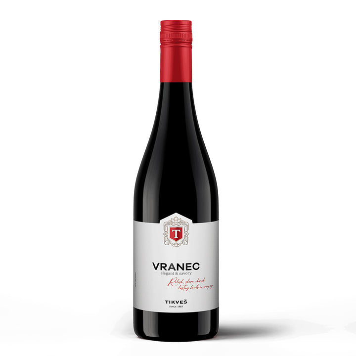 TIKVES Classic Vranec Dry Red Wine 6/750ml