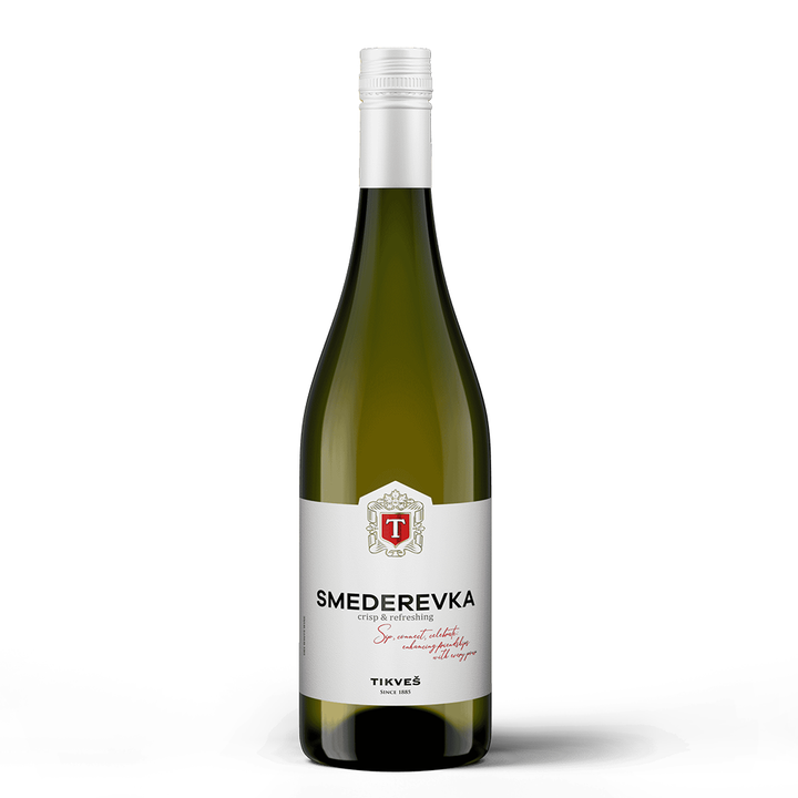 TIKVES Classic Smederevka Dry White Wine 6/750ml