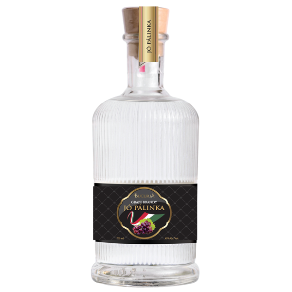 BUCURIA Jo Palinka Grape Brandy 6/700mL