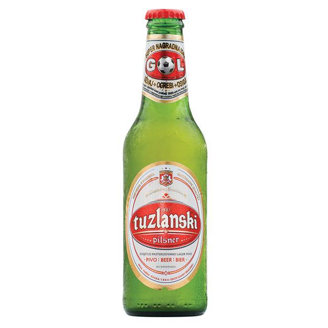 TUZLANSKA PIVARA Premium Pilsner Beer 2/6x330ml