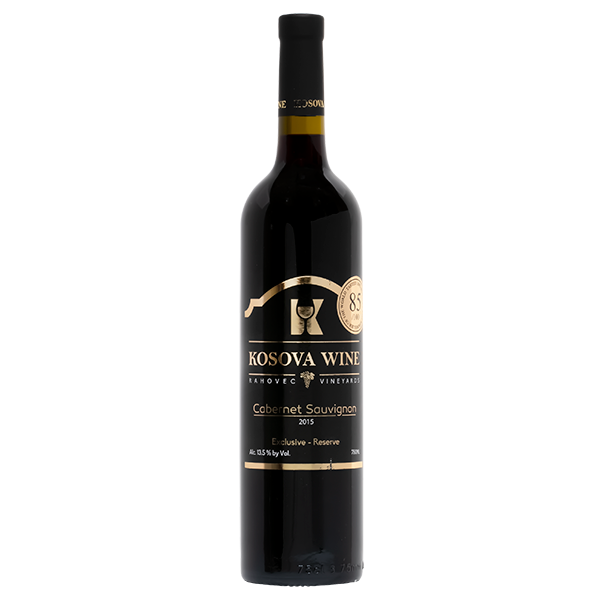KOSOVA WINE Cabernet Sauvignon Exclusive V-HQ 6750ml