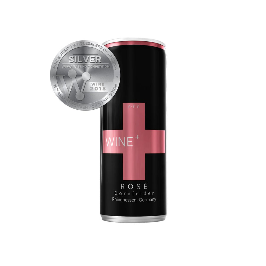WINE+ Rose Dornfelder CAN 6/4x250ml