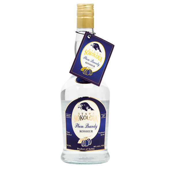 STARA SOKOLOVA Sljivovica Silver [Plum Brandy] 6/750ml