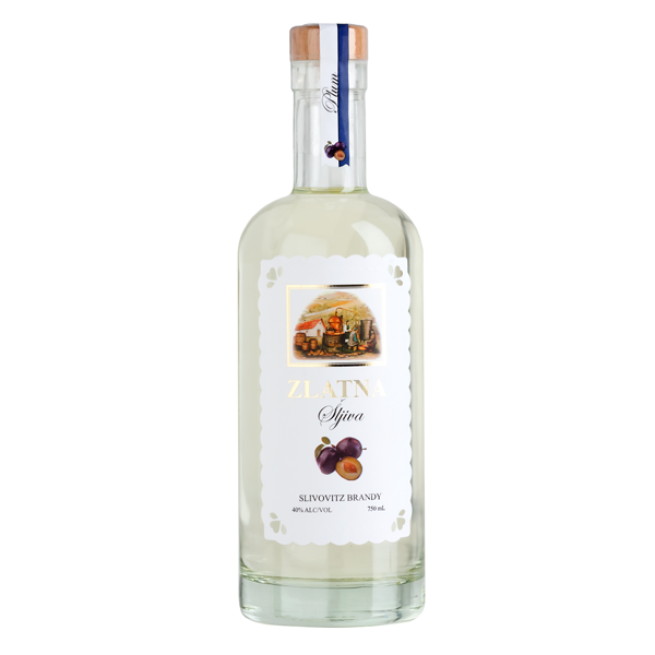 MB IMPEX Zlatna Sljivovica [Plum Brandy] 6/750ml