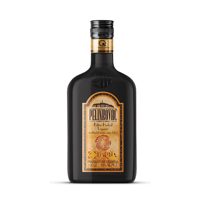 DARNA Liquor Pelinkovac [Bitter Herbal Liquor] alc. 28% 6/750ml