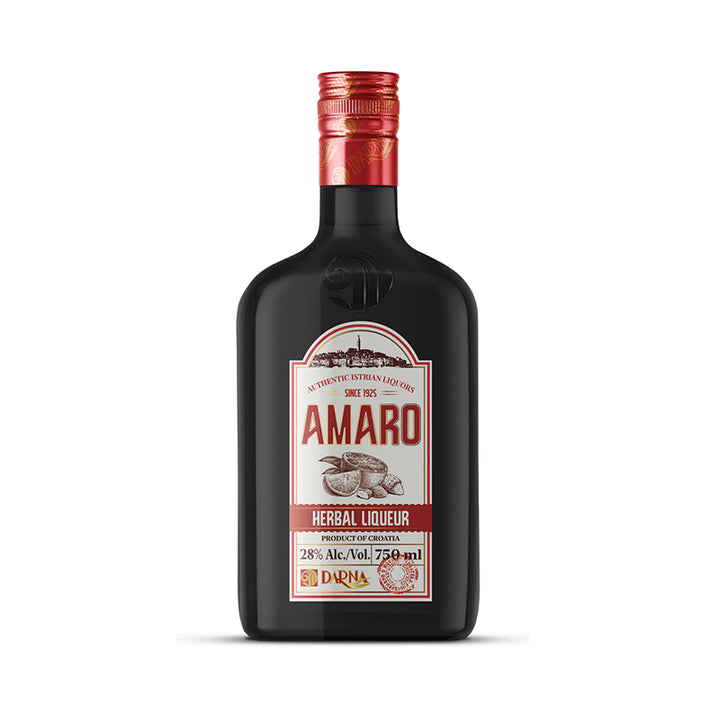 DARNA Liquor Amaro [Herbal Liquor] alc. 28% 6/750ml