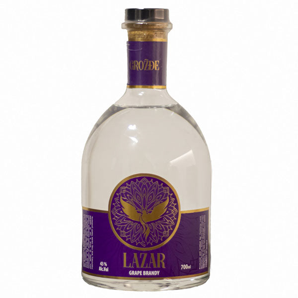DESTILERIJA LAZAR Rakija od Grozda [Grape Brandy] 6/700mL